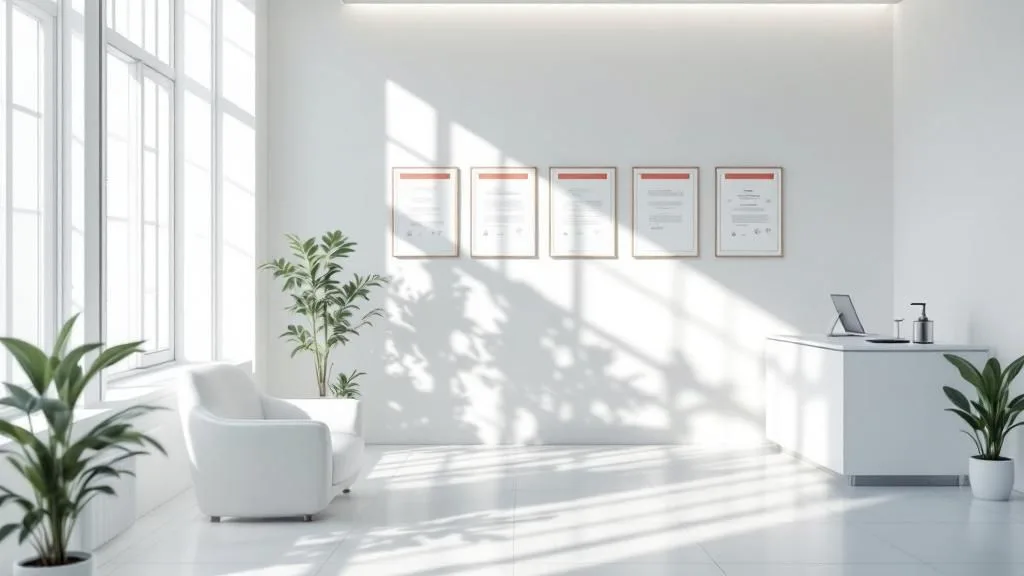 Interior of MK Aesthetics