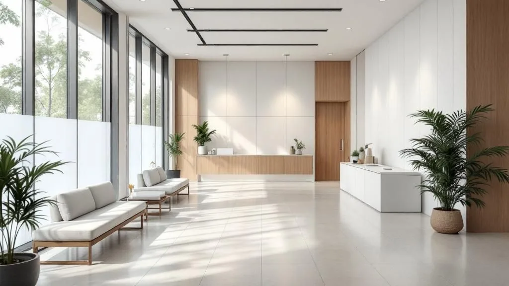 Interior of Posh Aesthetics & Med Spa