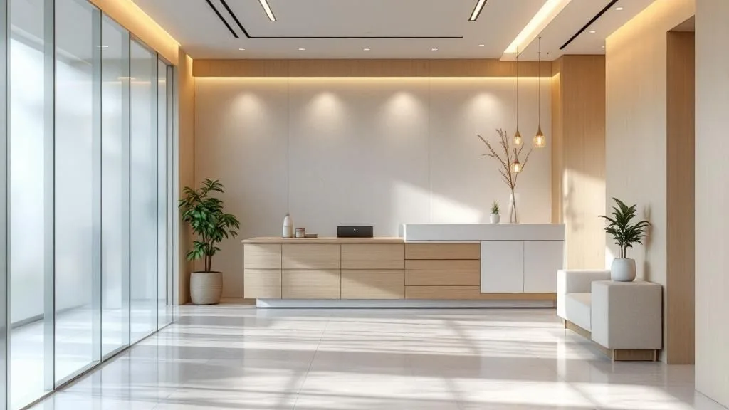 Interior of Radiant Integrative Health