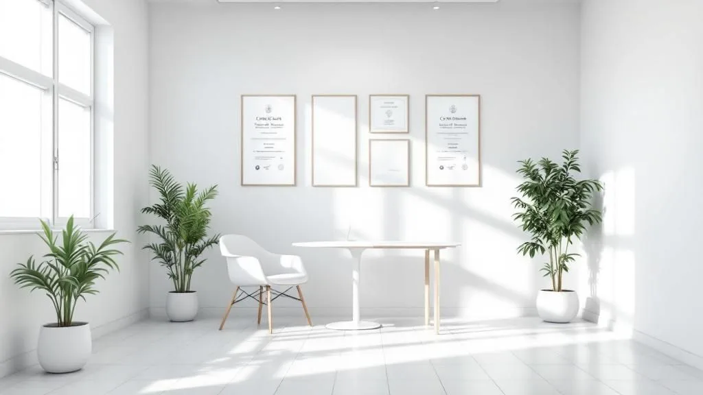 Interior of Rewind Trichology Hair Loss Clinic