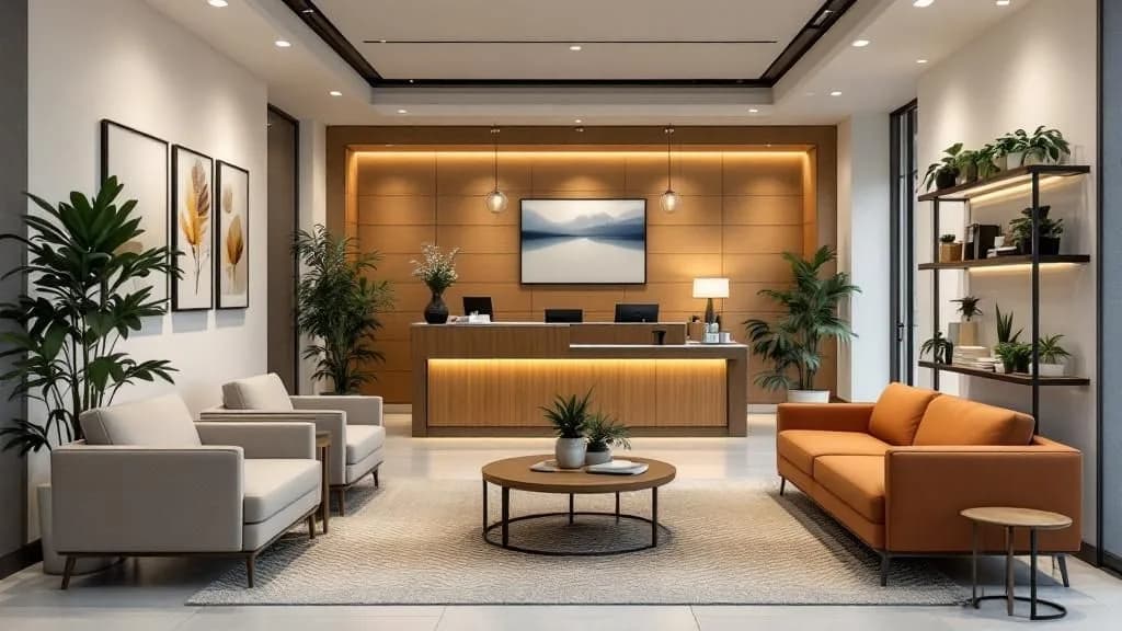 Interior of Oak House Med Spa and Wellness Center