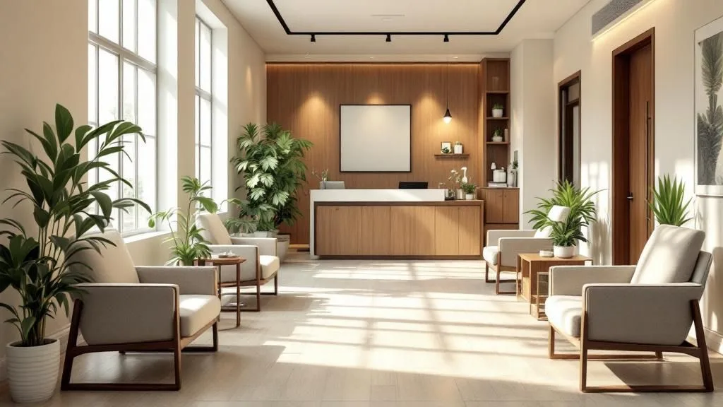 Interior of Neem Medical Spa