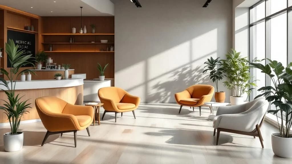 Interior of The Pink Studio Spa