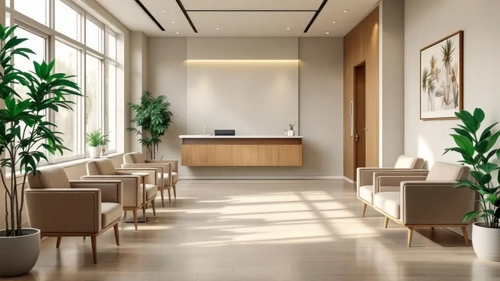 Interior of Fore Touch Aesthetics & Wellness