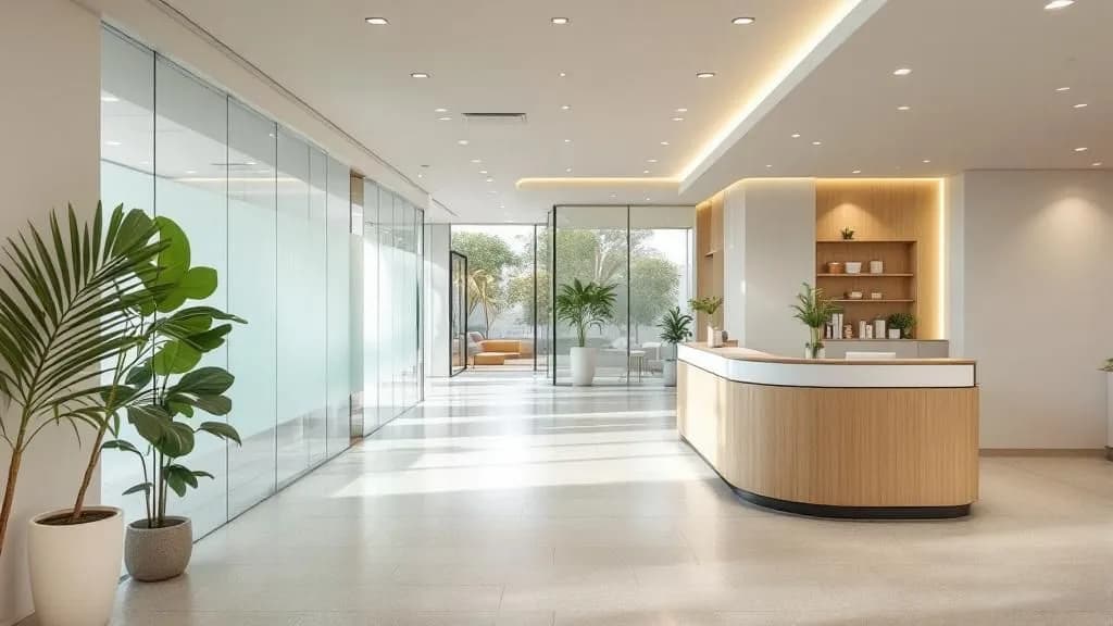 Interior of Forever Young Wellness