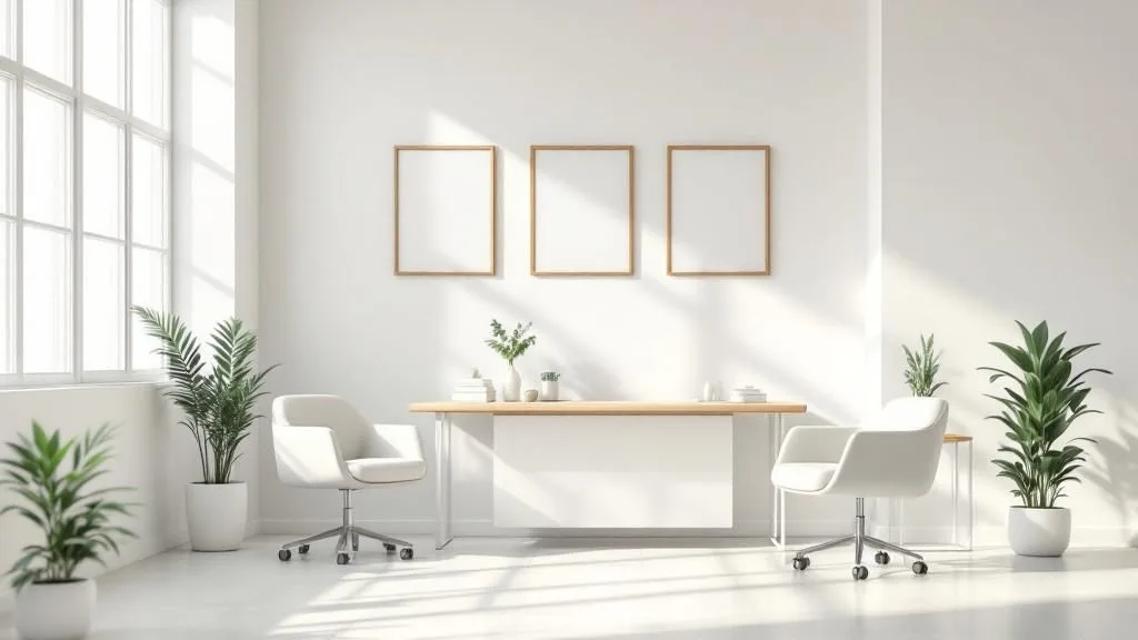 Interior of Natural Relief Clinic