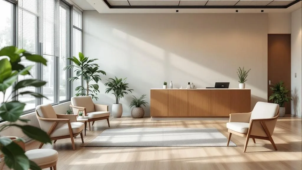 Interior of Transcend Medspa and Wellness