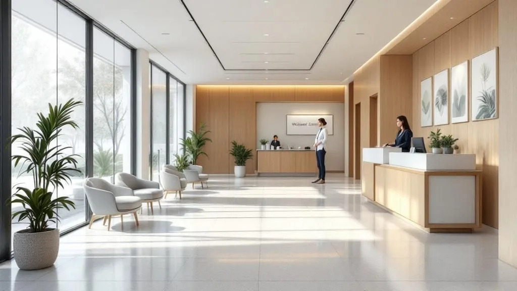 Interior of Dr Gillis' Wellness Center