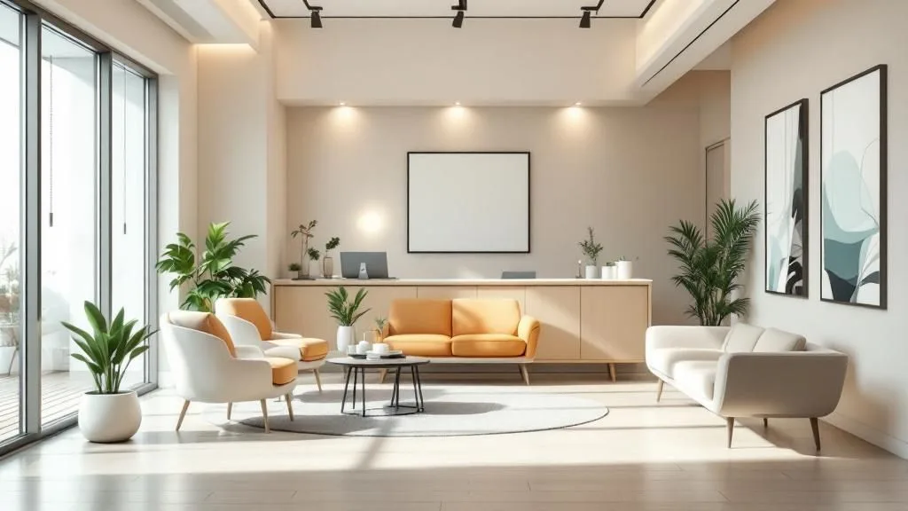 Interior of Glow Med Spa