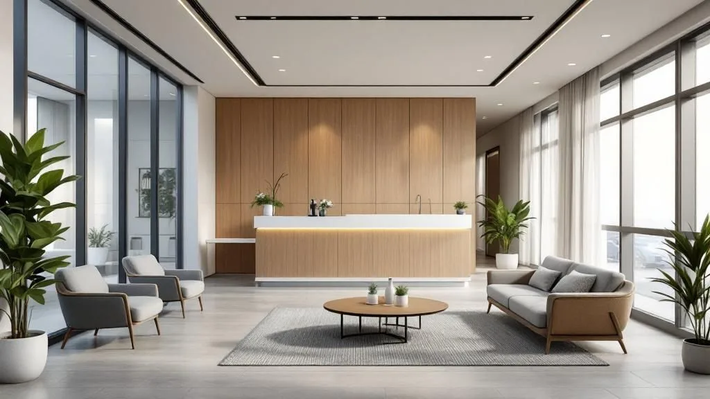 Interior of AAA Bodyworks & Spa