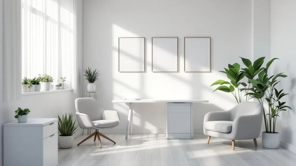 Interior of Body Shopp