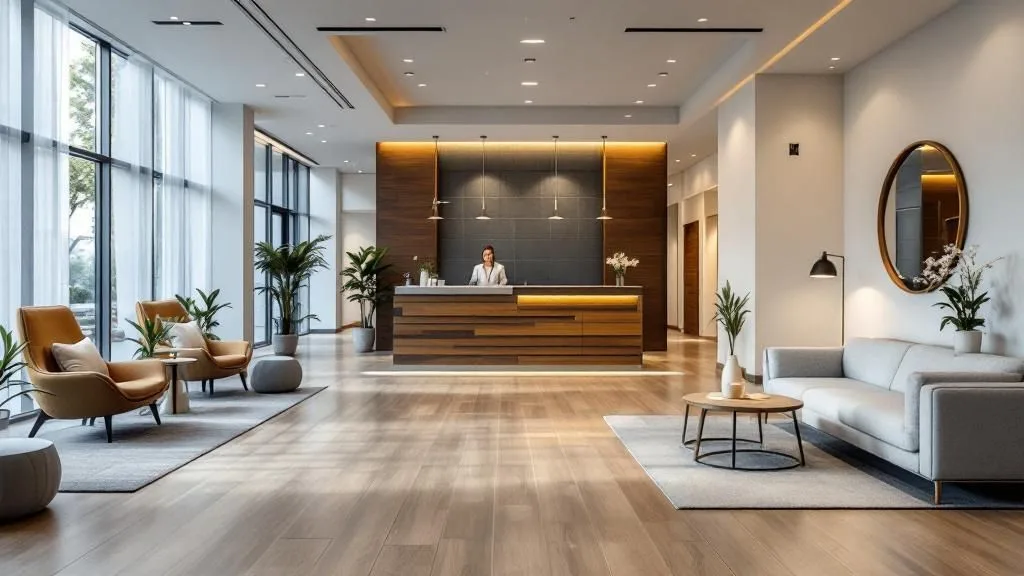 Interior of Iman Weight Loss Center