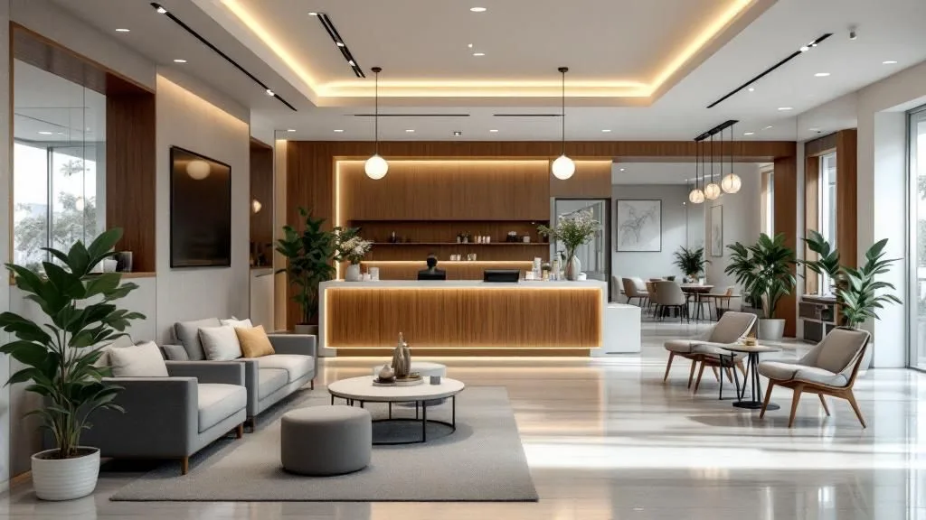 Interior of Michigan Beauty Institute