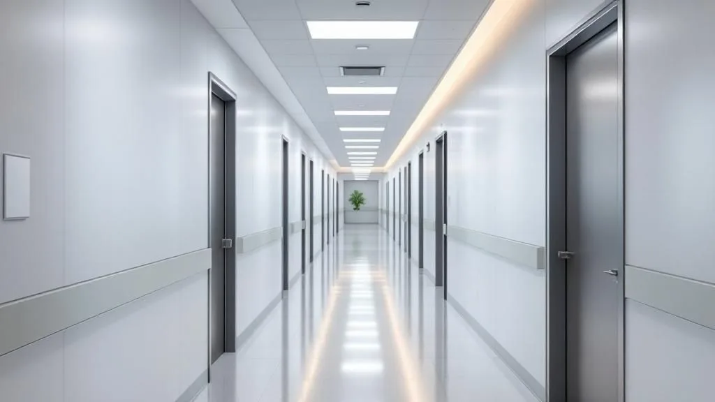 Interior of Bouari Clinic