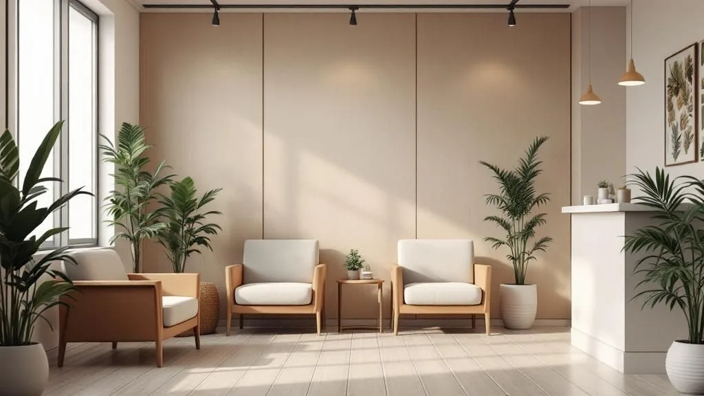 Interior of Hush Aesthetics