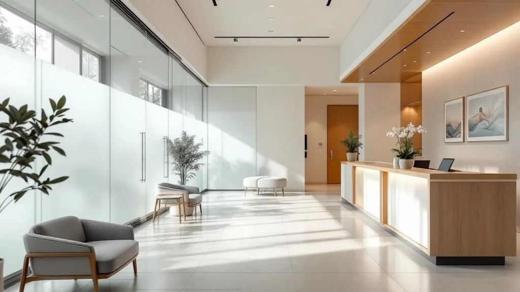 Interior of Glo Medspa KC