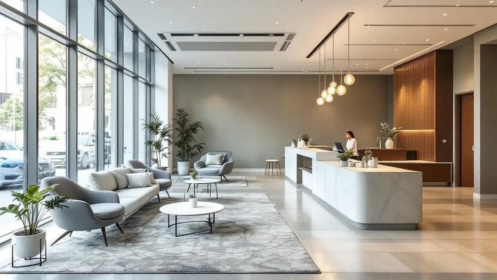 Interior of Yes Wellness Studio