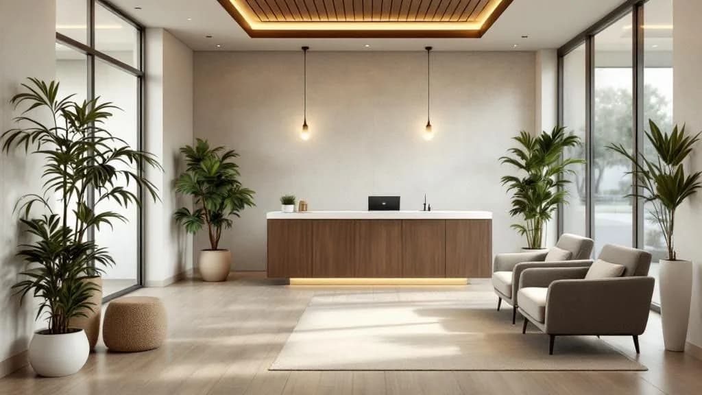 Interior of Aura Vitality