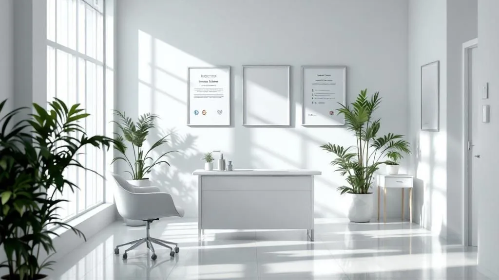 Interior of Happy LIfe Wellness