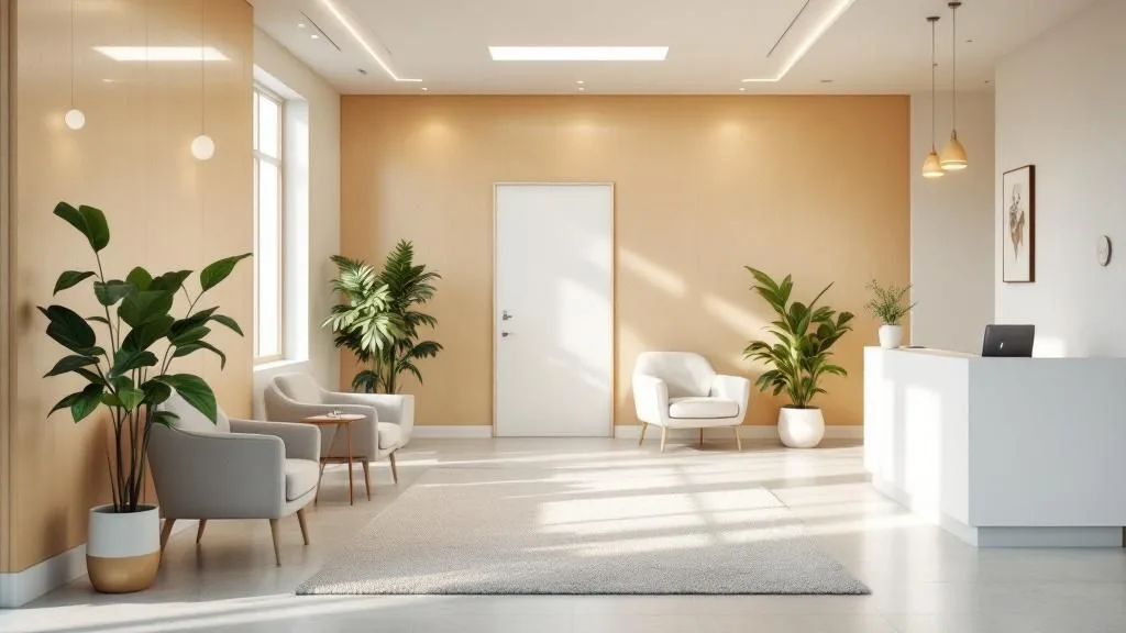 Interior of ZenDrips & Wellness