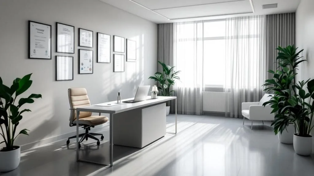 Interior of Honey Medspa