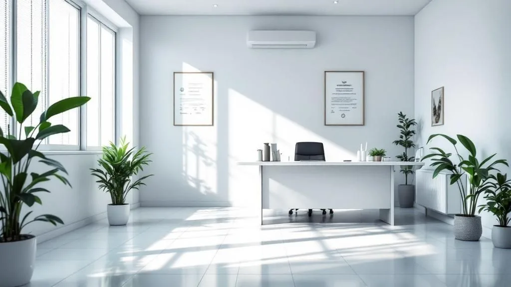 Interior of Alpha Medical