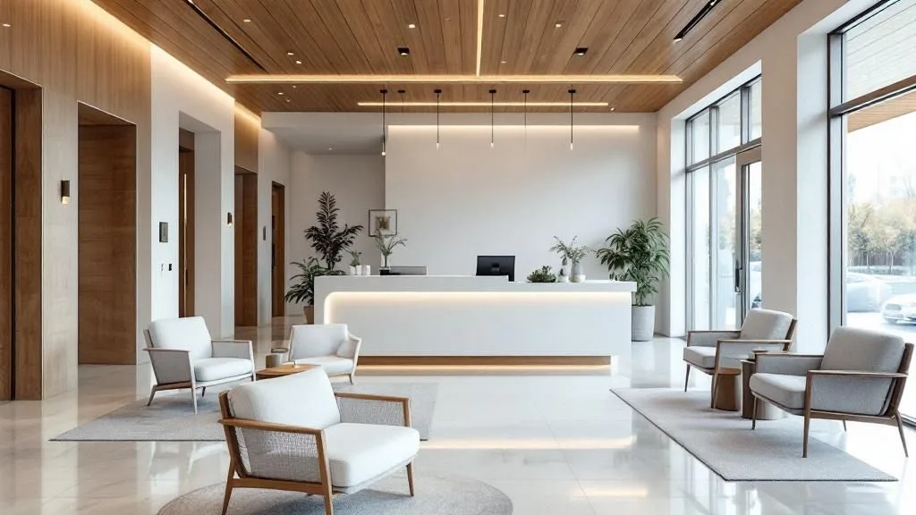 Interior of Zenergy Wellness Bar & Studio Downtown