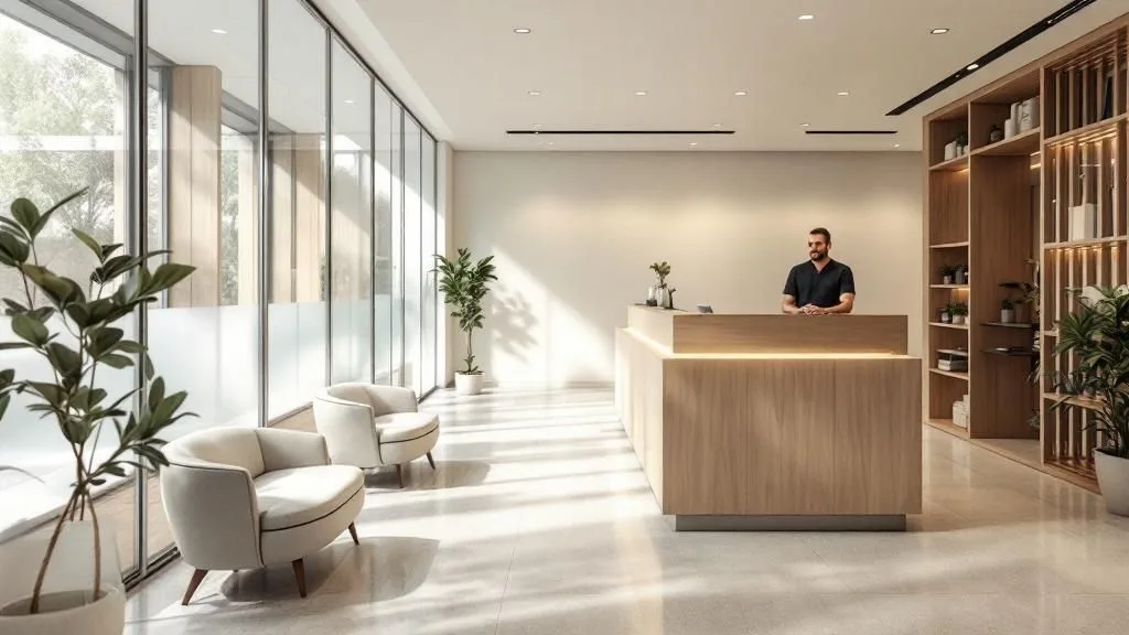 Interior of Elyzium Med Spa