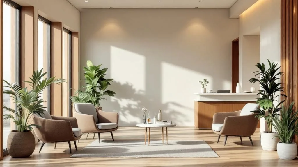 Interior of TaDa Wellness