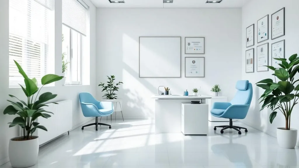 Interior of Six Pillars Health