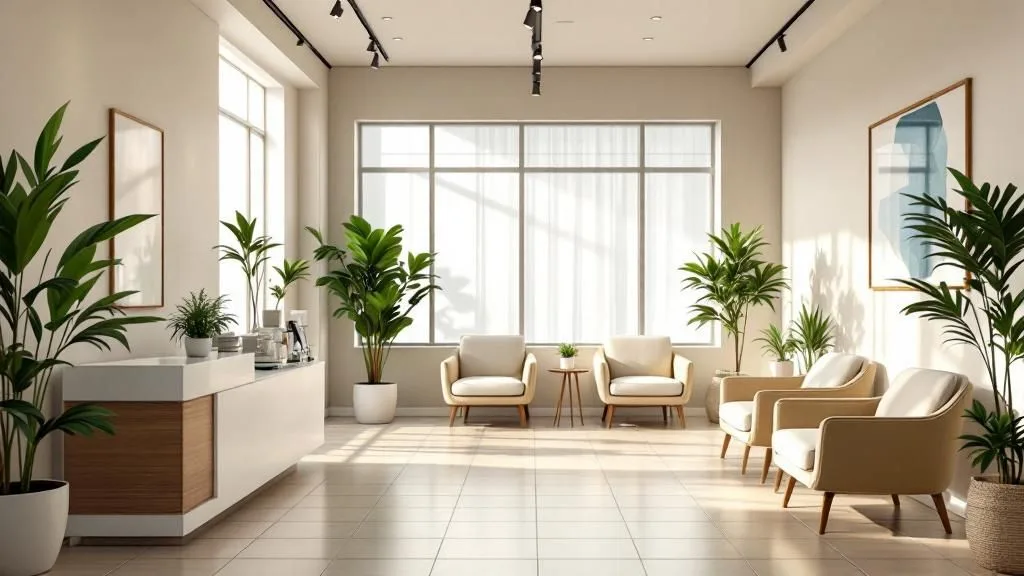 Interior of The Ideal You Weight Loss Center