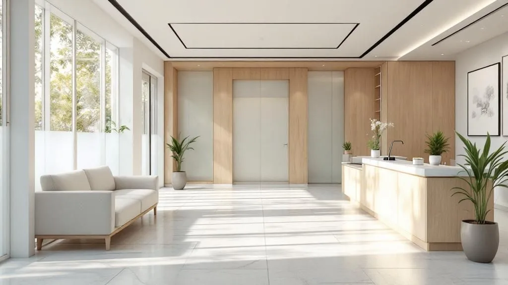 Interior of The Zone Fitness Center