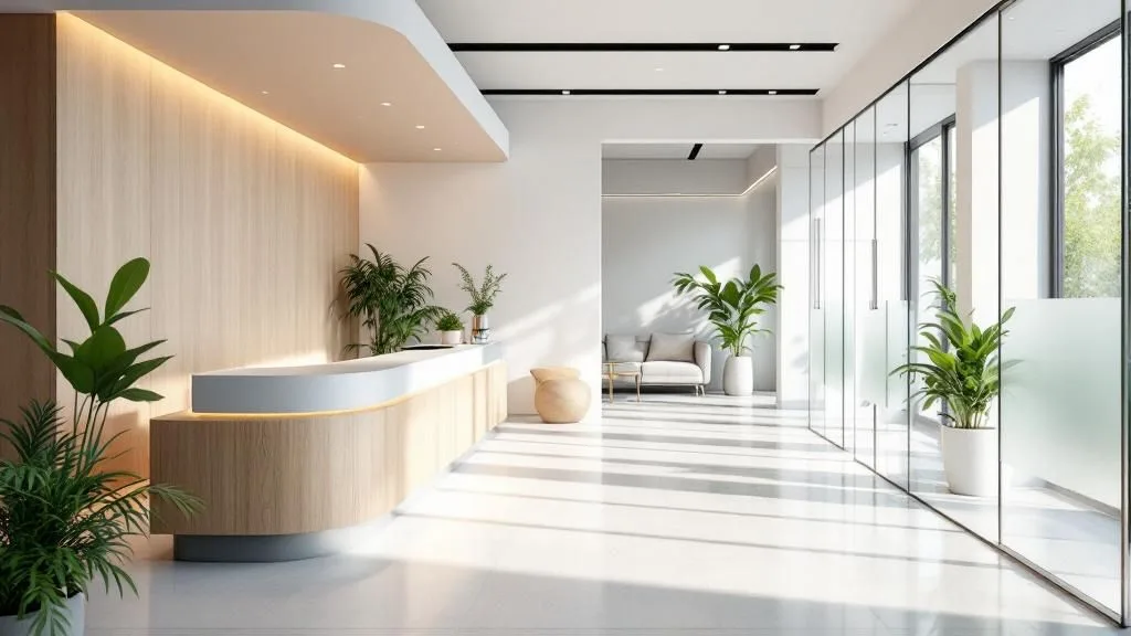 Interior of Endure Aesthetics & Wellness