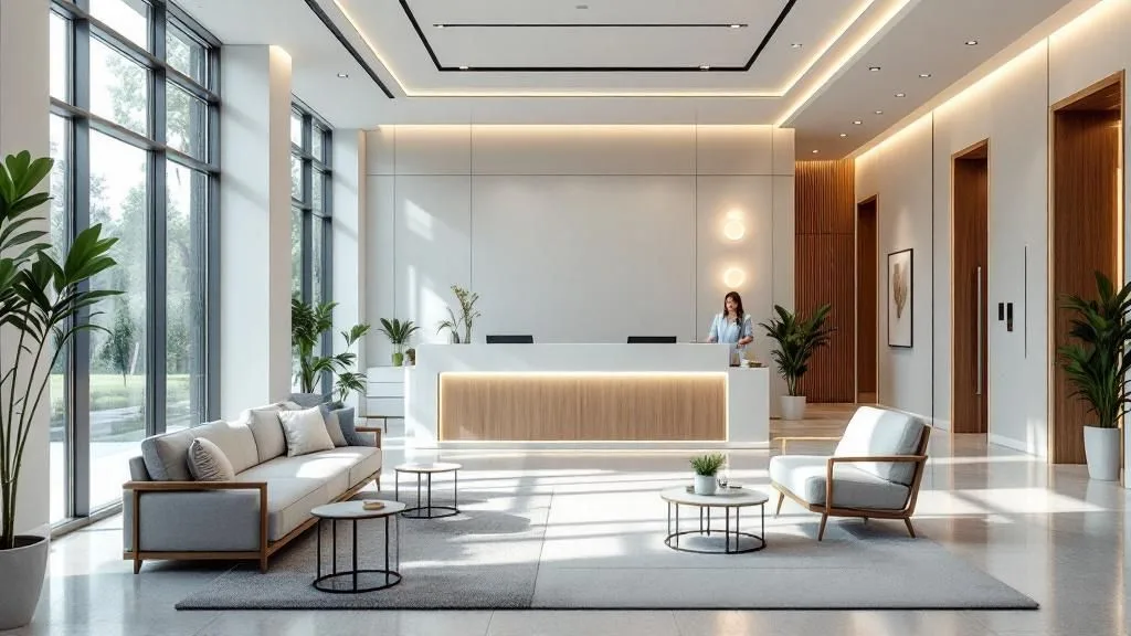 Interior of Halo's Creative Body Spa