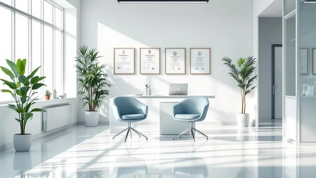 Interior of Ideal Weight Loss and Cosmetic Center