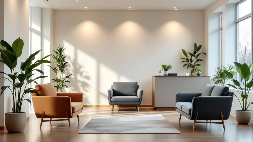 Interior of Optimal Wellness Clinic