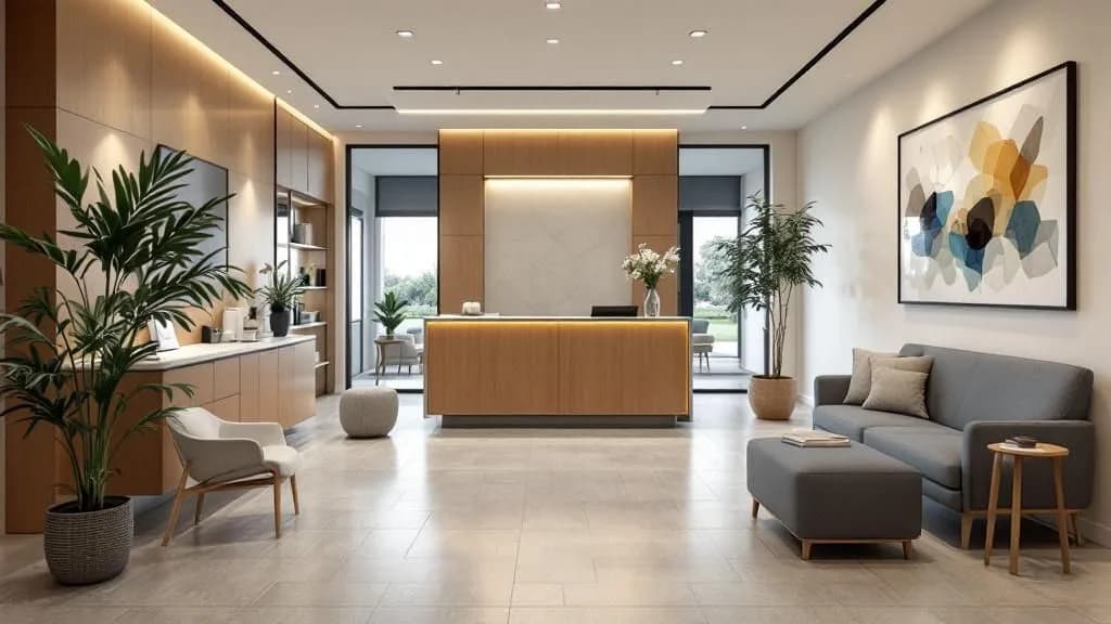 Interior of Panacea Wellness