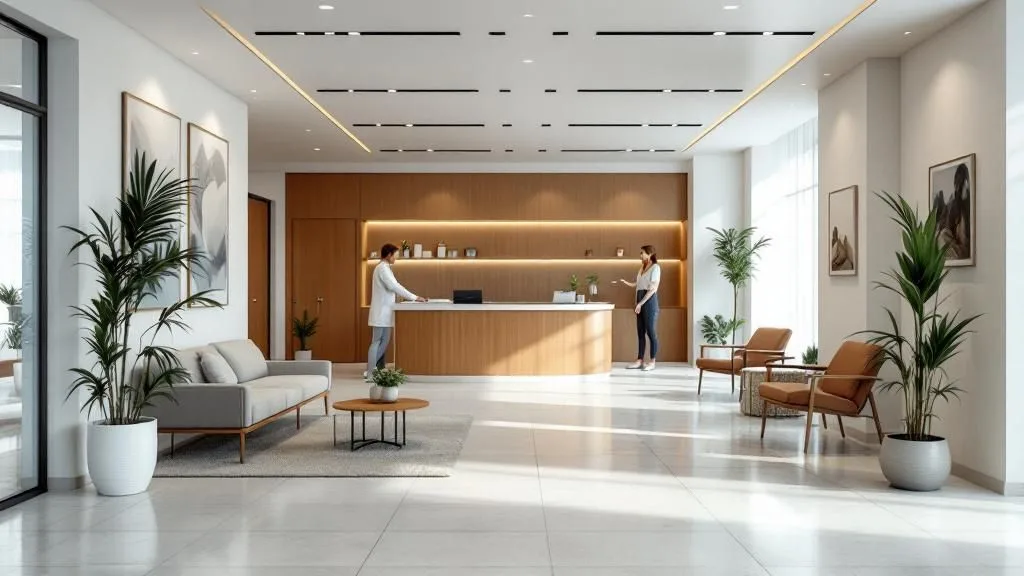 Interior of Amia Marie Salon & Spa