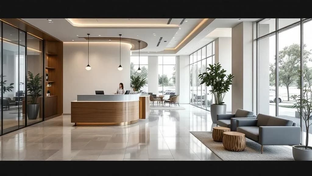 Interior of Bella Luce Med Spa