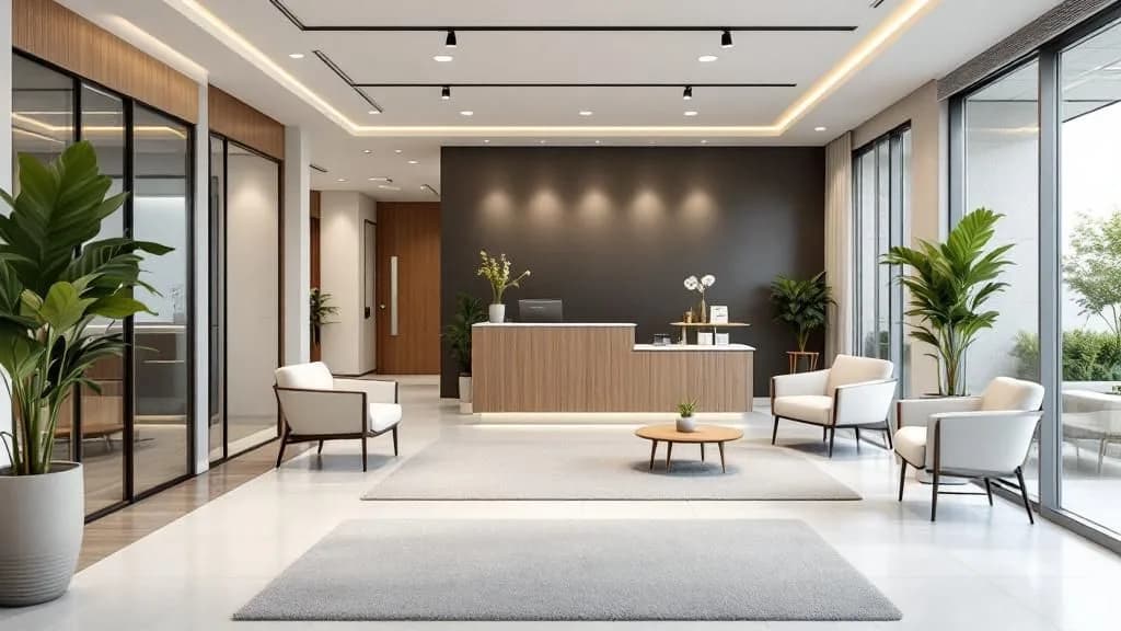 Interior of The Lamkin Clinic