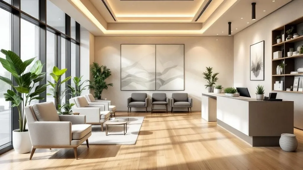 Interior of Weigh of Life Massage Center