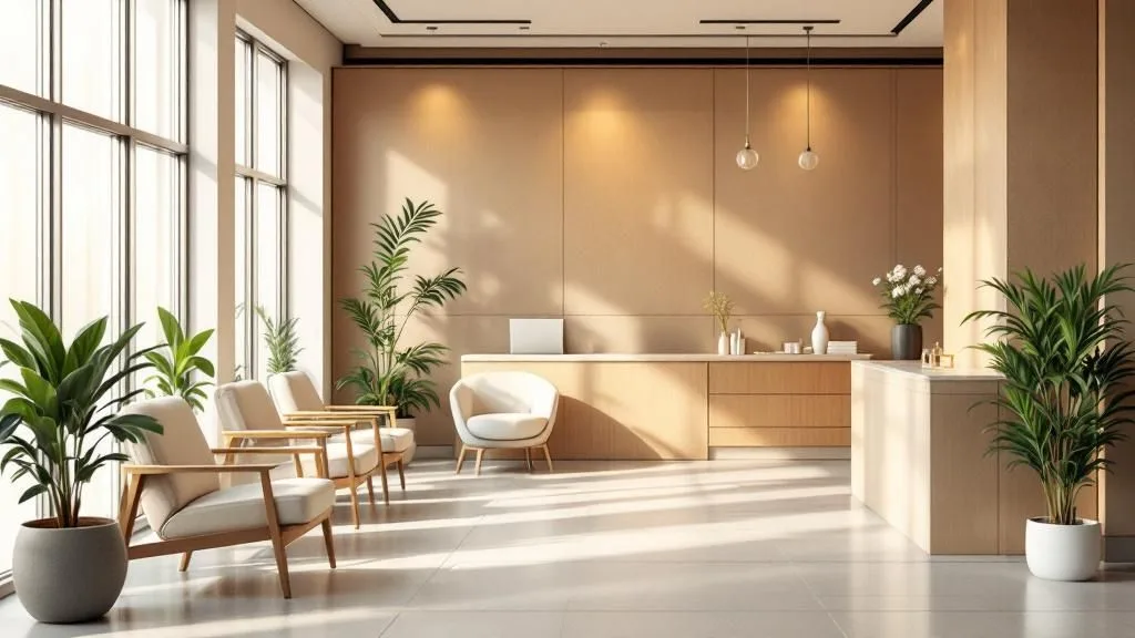 Interior of Komal Aesthetics & Wellness