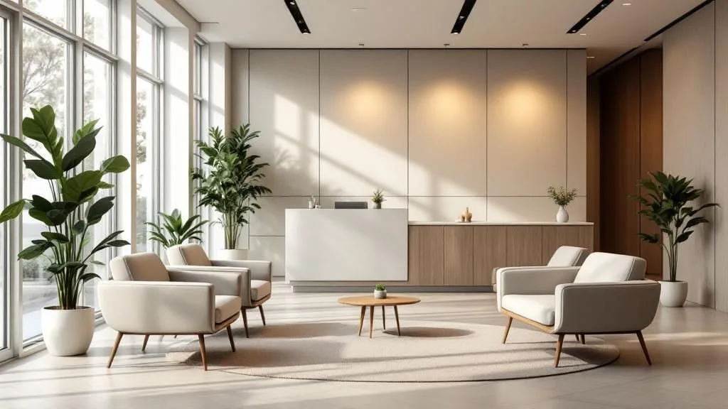 Interior of Willamette Skin Care Center