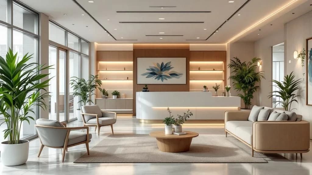 Interior of Valleybrook Pilates and Fitness