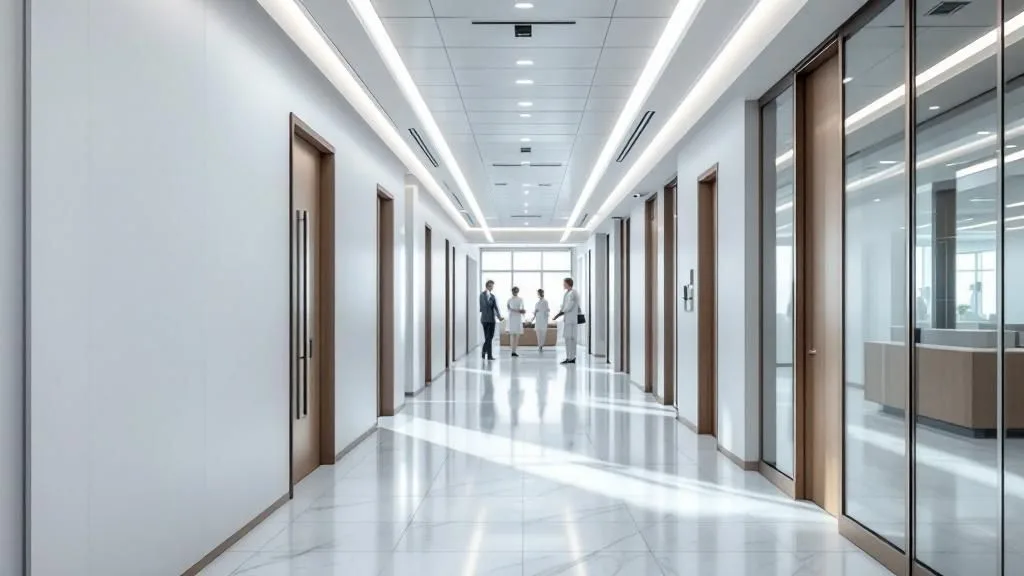 Interior of Mike B Business Center