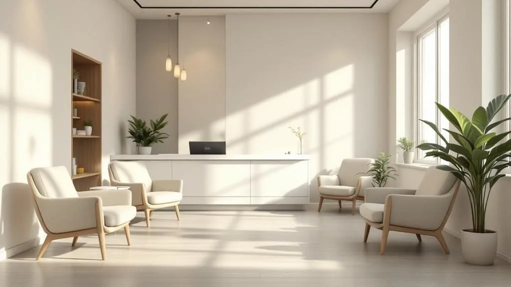 Interior of Aesthetic Oasis By Leslie