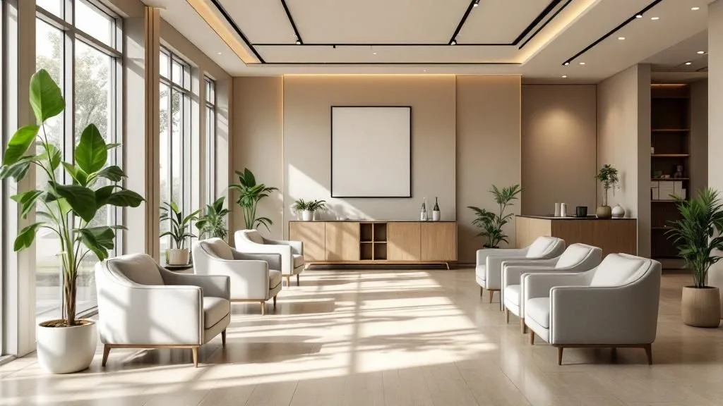 Interior of Skinsation Endospheres Studio