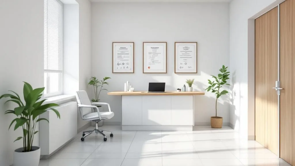 Interior of The New Body Center: Kenneth Robinson, MD