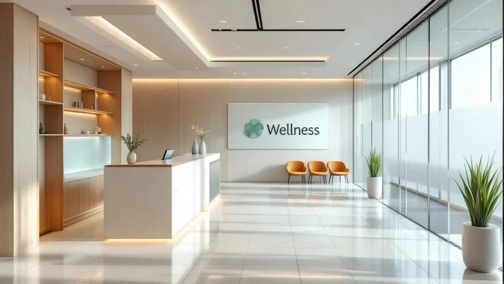 Interior of Amálie Aesthetics and Wellness