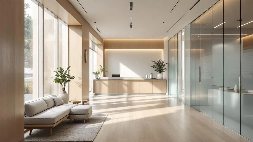 Interior of GLOW Medical Aesthetics & Weight Loss Mediclinic